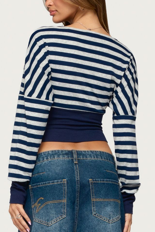 Edikted Keeva Striped Top #4