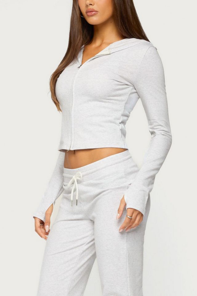 Edikted Keara Fitted Hoodie #3