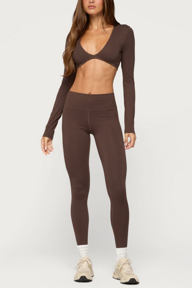 Edikted Faery Long Sleeve Crop Top #1