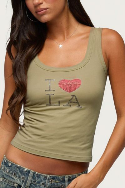 Edikted I Heart La Tank Top