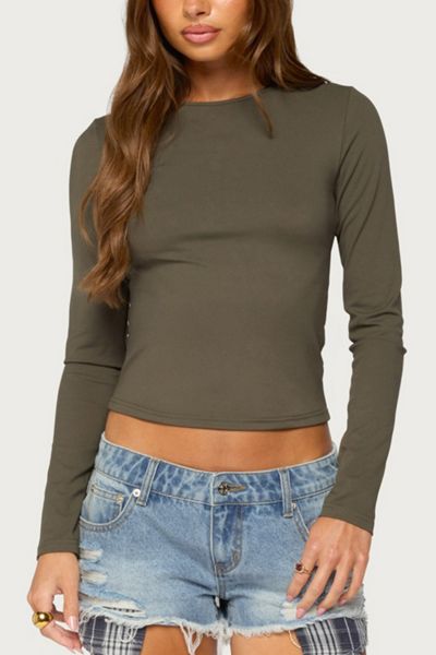 Edikted Tay Long Sleeve Top