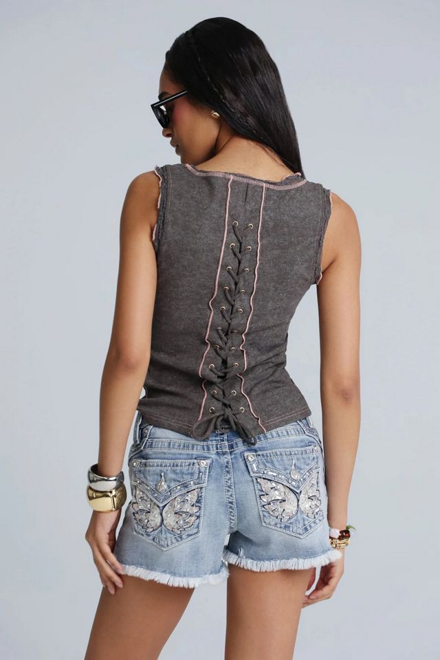 Miss Me Nia Ribbed Tank #2