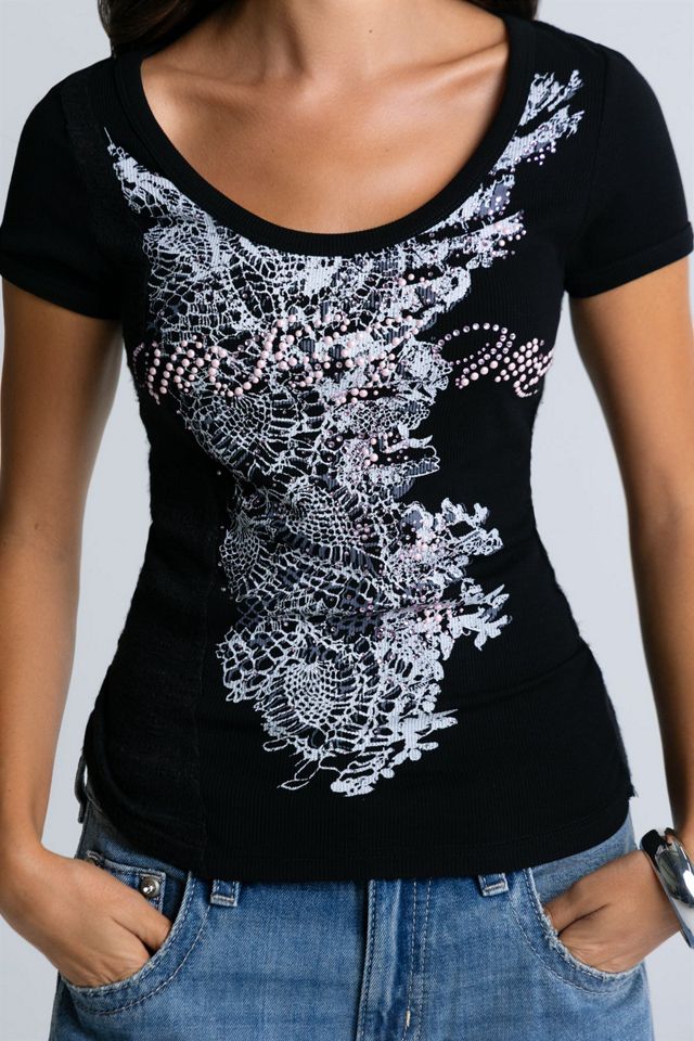 Miss Me Jules Graphic Tee #3