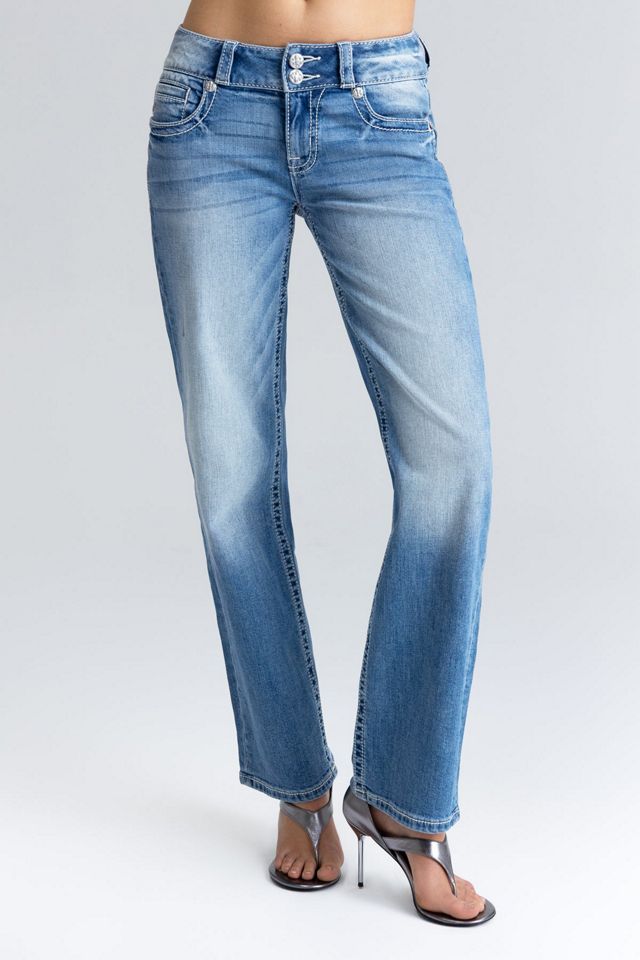 Miss Me Nomi Butterfly Slim Jeans #2