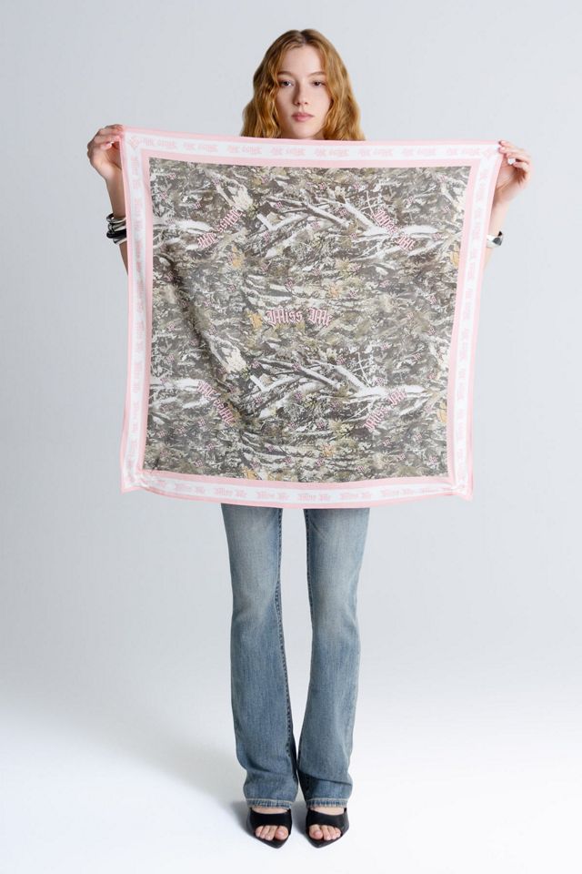 Miss Me Pink Camo Bandana Scarf #1