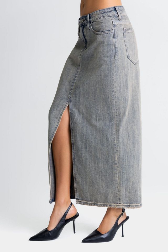 Miss Me Desiree Denim Maxi Skirt #2