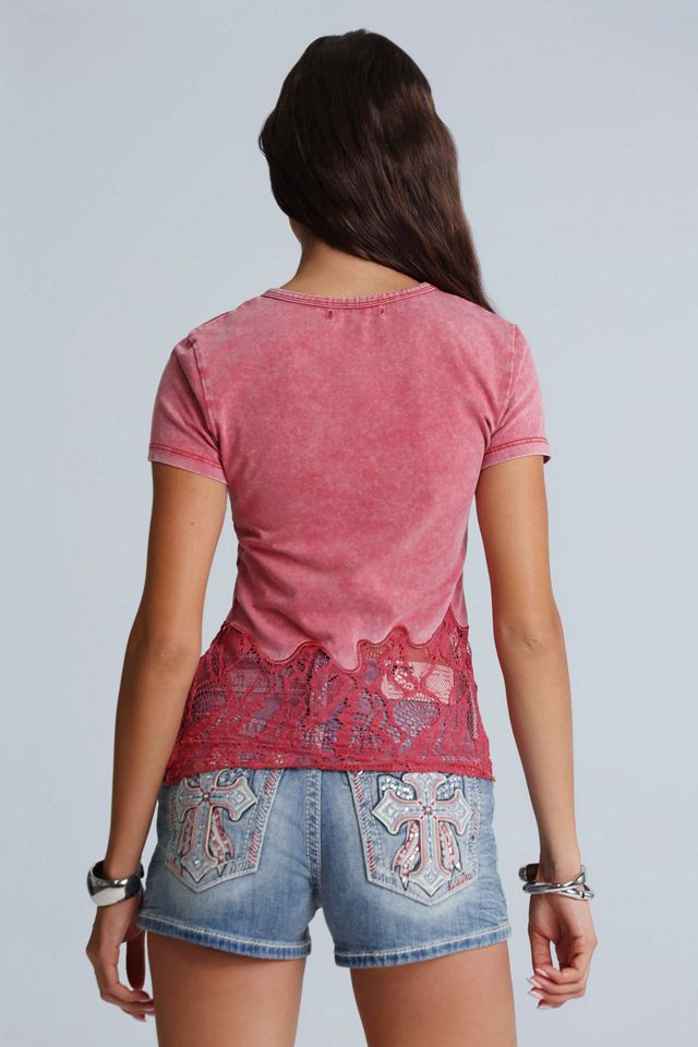 Miss Me Roxy Graphic Tee #1
