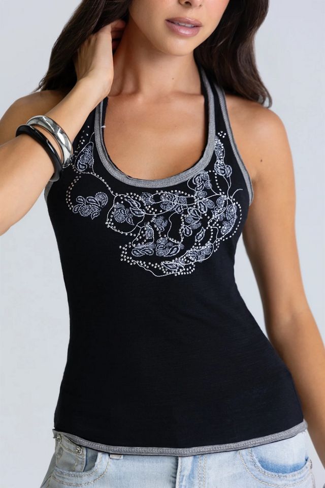 Miss Me Blair Graphic Tank #2