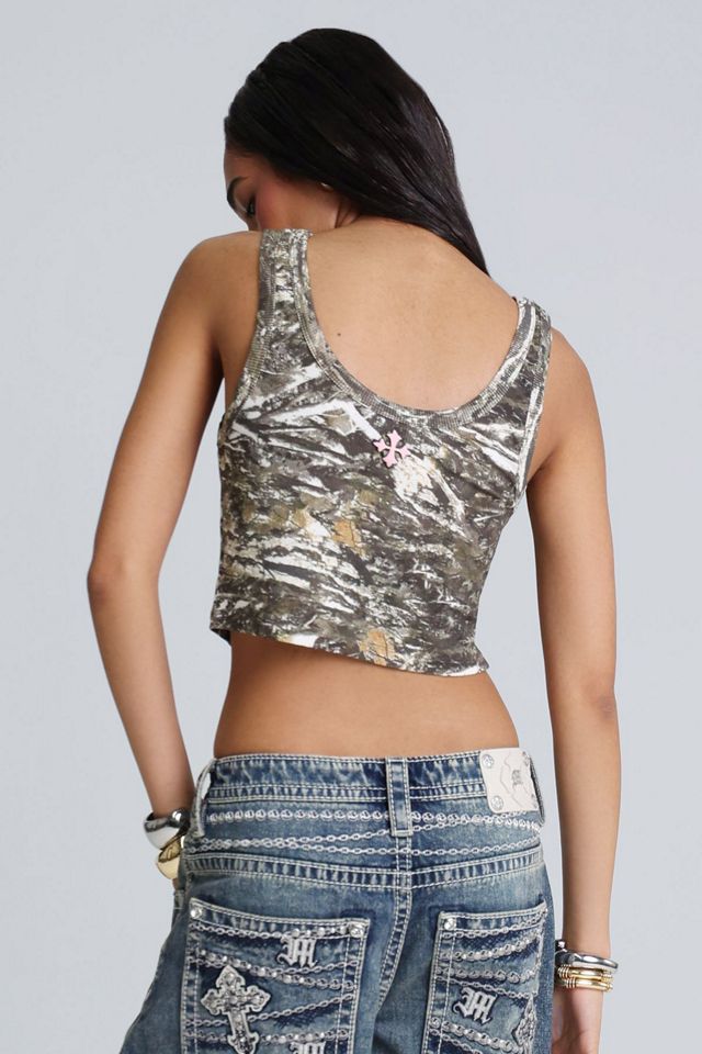 Miss Me Cadet Camo Tank #1
