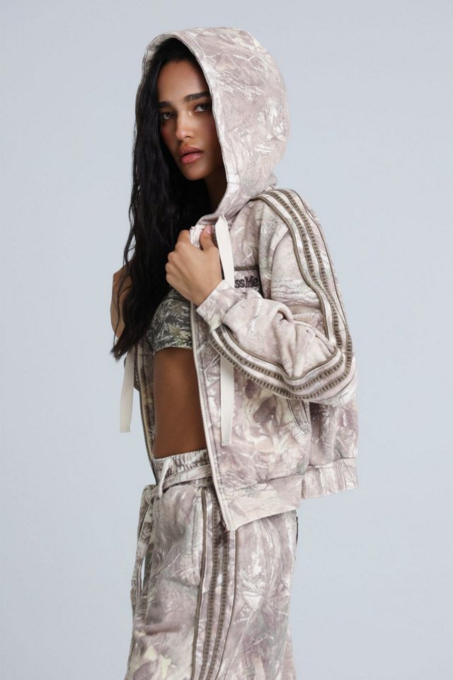 Miss Me Trooper Camo Zip Up Hoodie #2