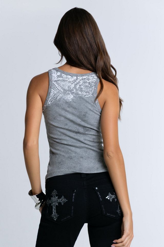 Miss Me Elsie Ribbed Tank #1