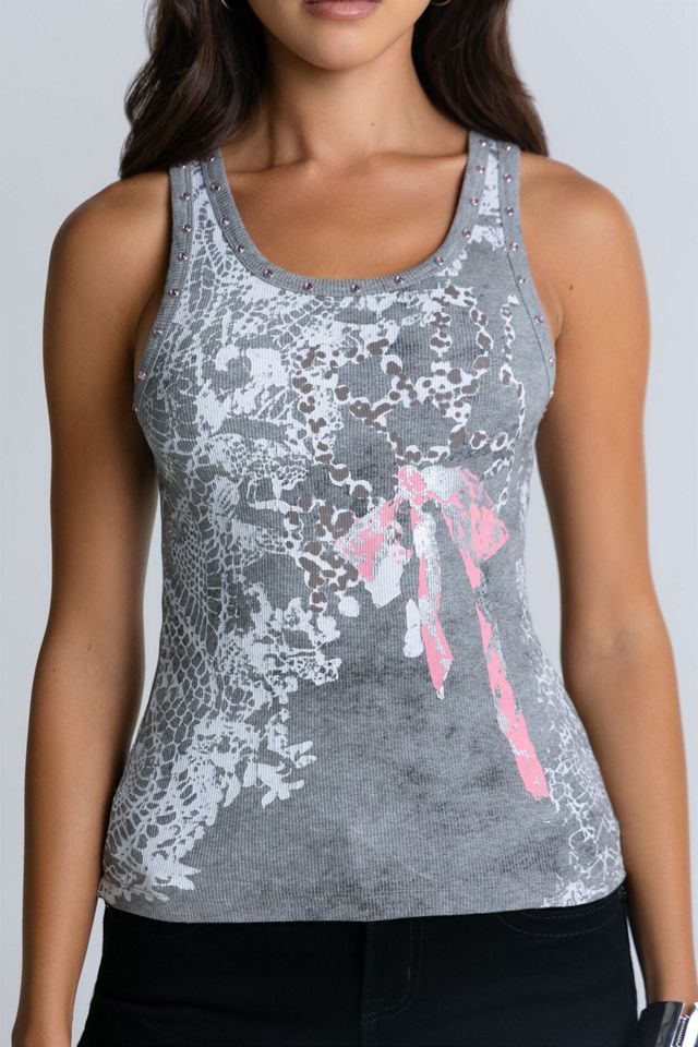Miss Me Elsie Ribbed Tank #3
