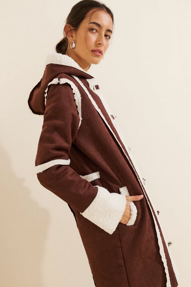 Daisy Street Borg Seam Detail Jacket #2