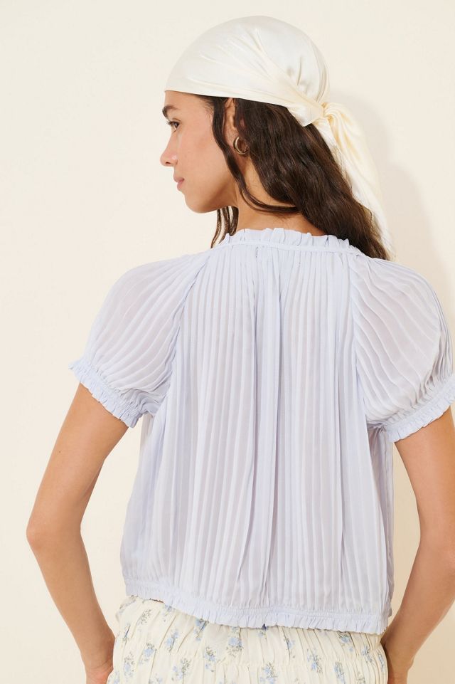 Steve Madden Theodora Plissé Top #1