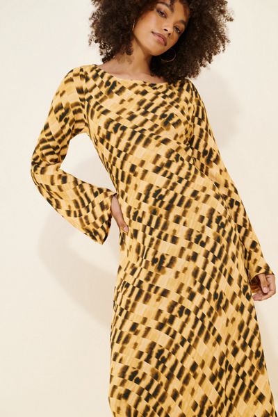 Sovere Imbued Sheer Maxi Dress