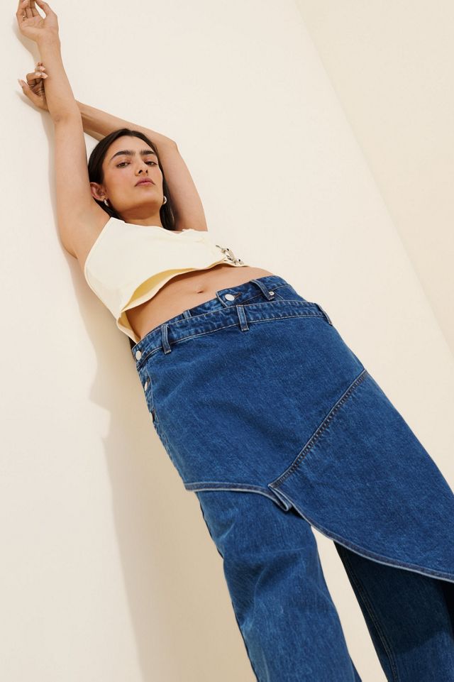 The Ragged Priest Shift Skirt Jeans #2