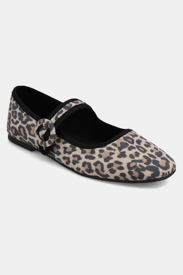 MIA Miya Animal Print Mary Jane Flat #1