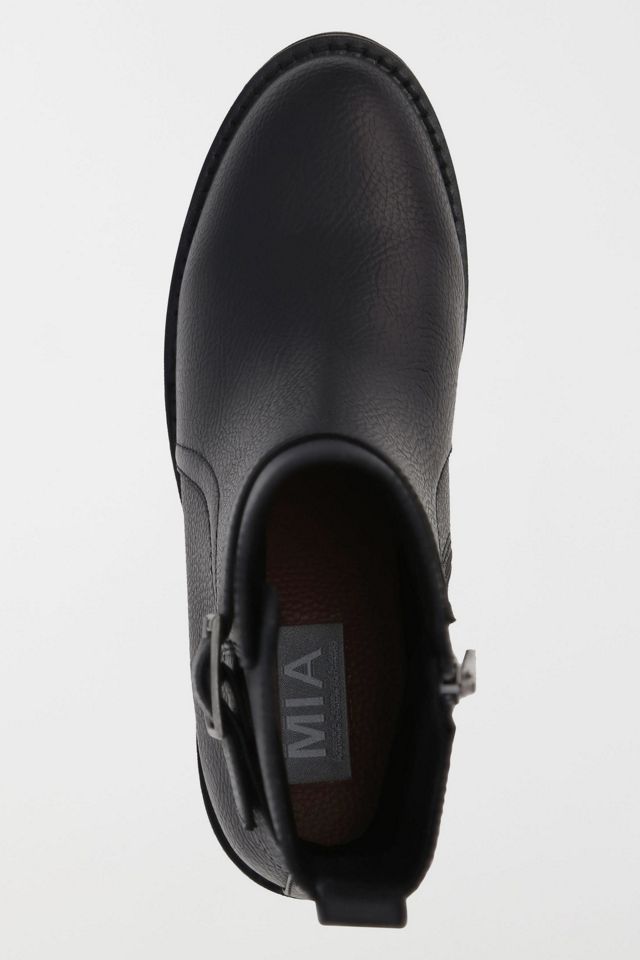 MIA Desmond Buckle Block Heel Bootie #3