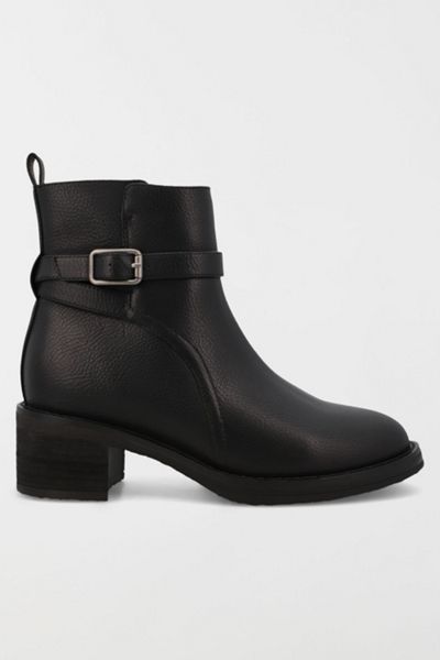 MIA Desmond Buckle Block Heel Bootie