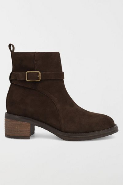 MIA Desmond Buckle Block Heel Bootie