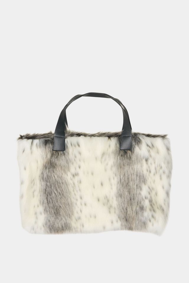 Azalea Wang Confidante Faux Fur Handbag #1
