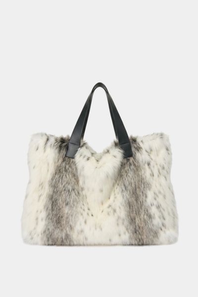 Azalea Wang Confidante Faux Fur Handbag