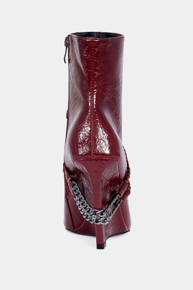 Azalea Wang Jacques Pointed Toe Wedge Bootie #2
