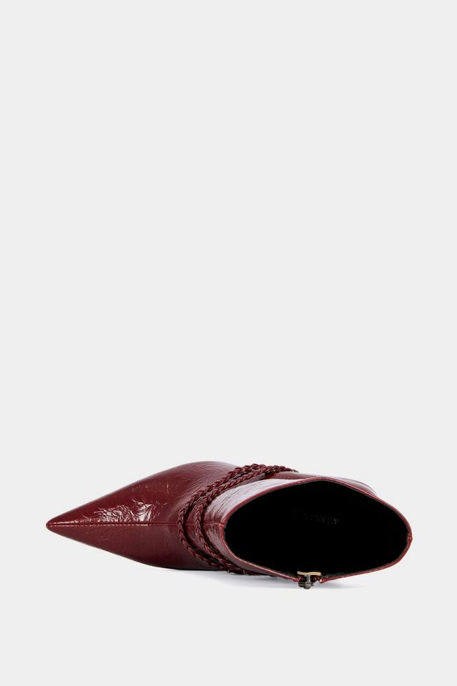 Azalea Wang Jacques Pointed Toe Wedge Bootie #3