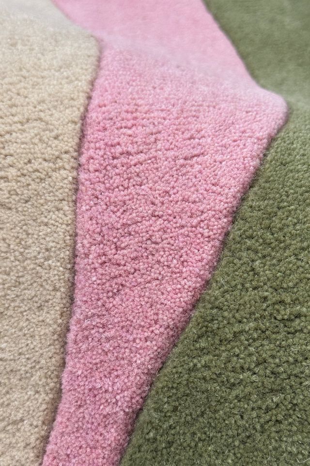 Jubi Oasis Hand-Tufted Abstract Wool Area Rug #3