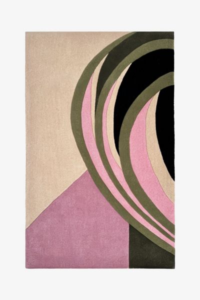 Jubi Oasis Hand-Tufted Abstract Wool Area Rug