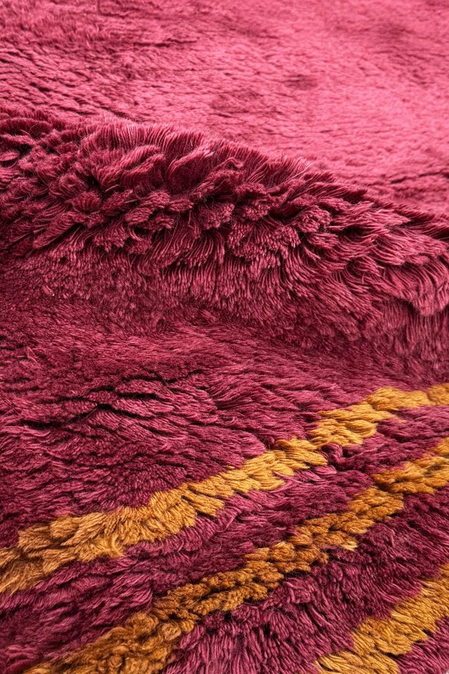 Jubi Orlo Hand-Knotted Shag Wool Rug #2