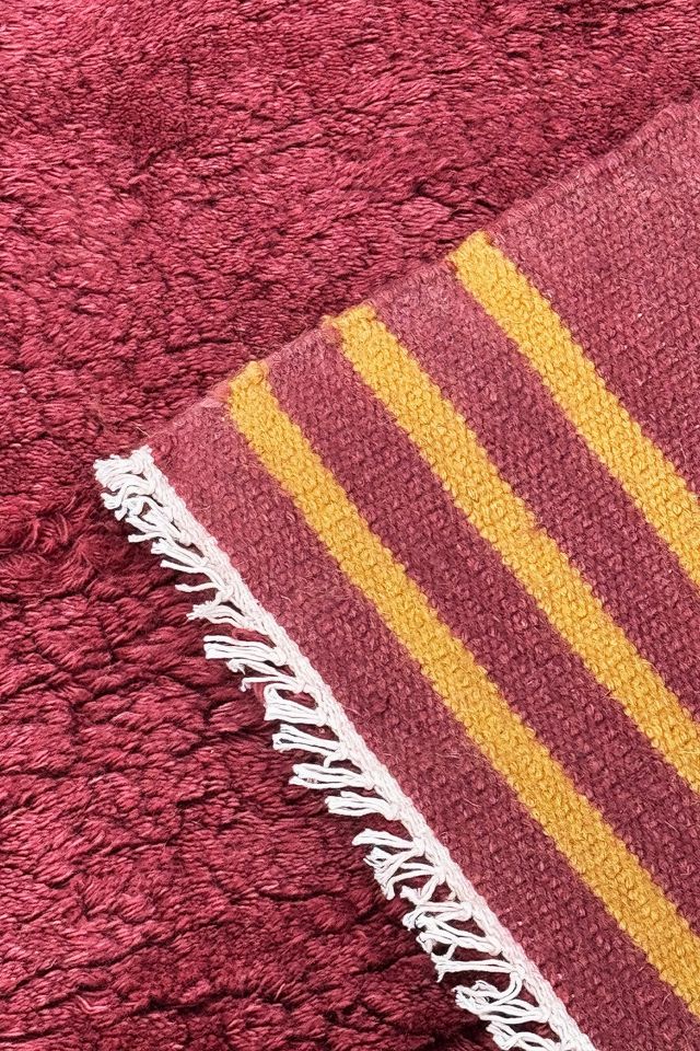 Jubi Orlo Hand-Knotted Shag Wool Rug #3