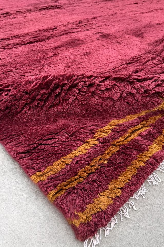 Jubi Orlo Hand-Knotted Shag Wool Rug #4