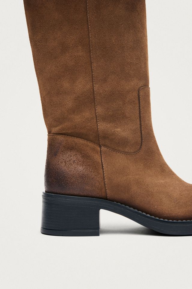 ALOHAS Sajan Vintage Effect Suede Boots #3