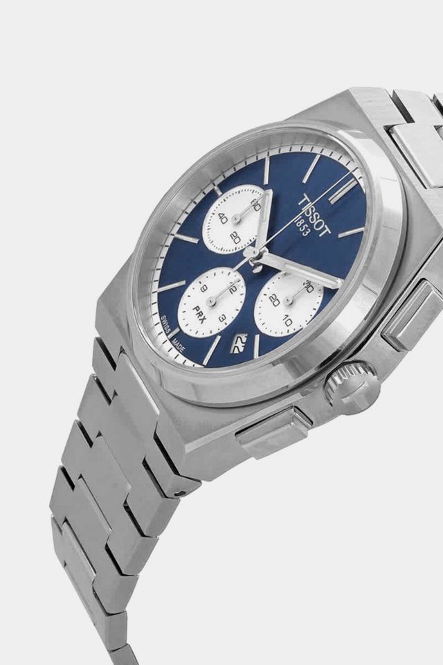Tissot PRX Chronograph Automatic Blue Dial Men's Watch #1