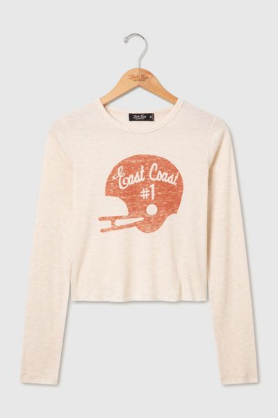 Junk Food Women's East Coast #1 Crop Thermal
