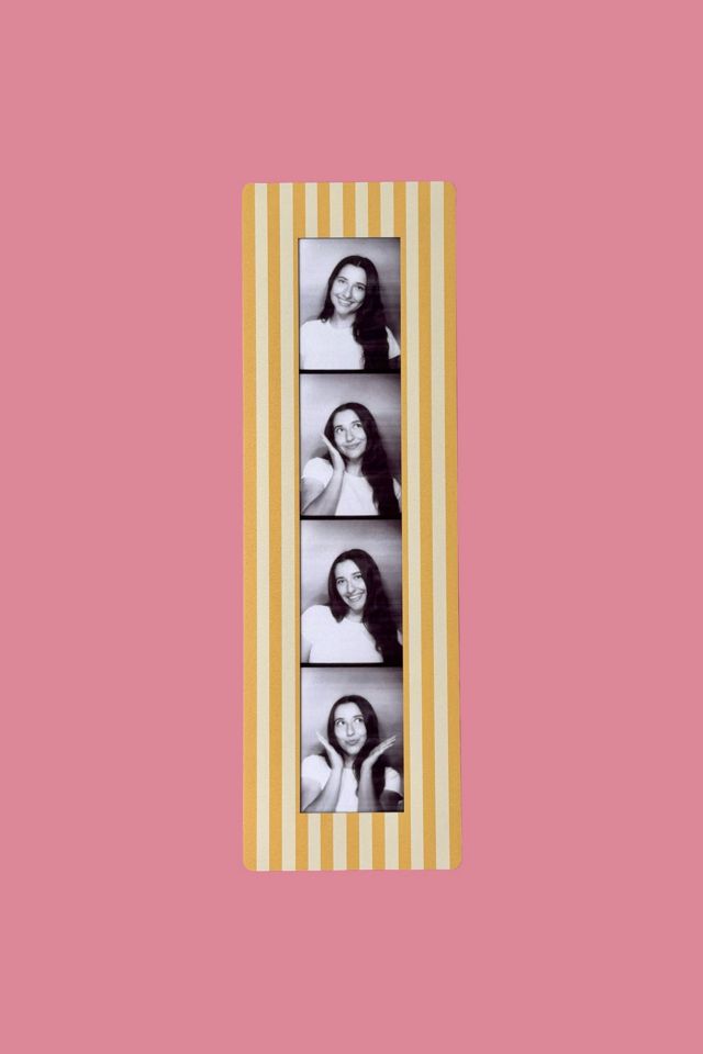 peachcreamprints Vintage Photobooth Frame Magnets (4-Photo Strip) #1