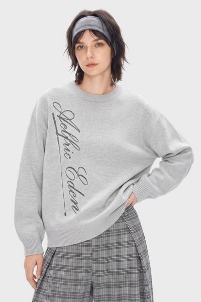 Aelfric Eden Script Graphic Sweater