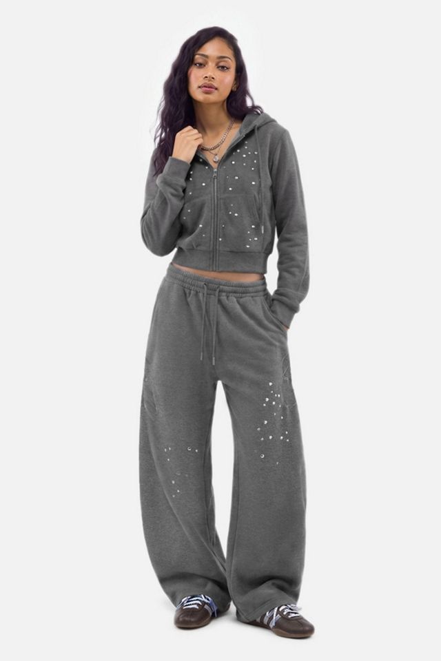 Aelfric Eden Studded Zip Up Hoodie #1