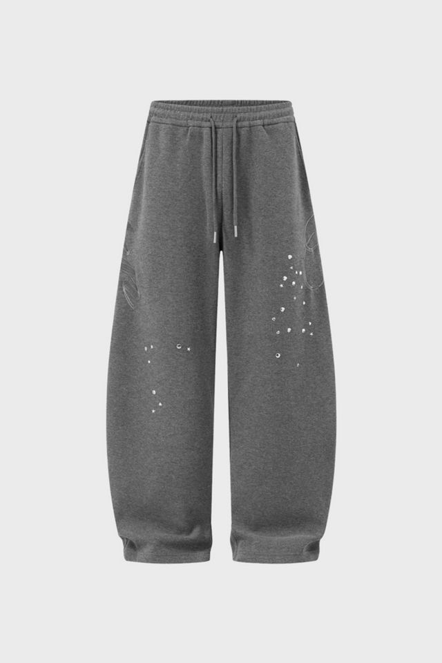 Aelfric Eden Studded Baggy Barrel Sweatpants #3