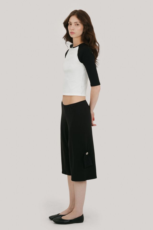 Mpaz Studio Brooke 3/4 Sleeve Raglan Top #4