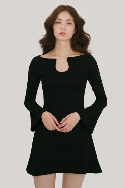 Mpaz Studio Emily Long Sleeve Mini Dress