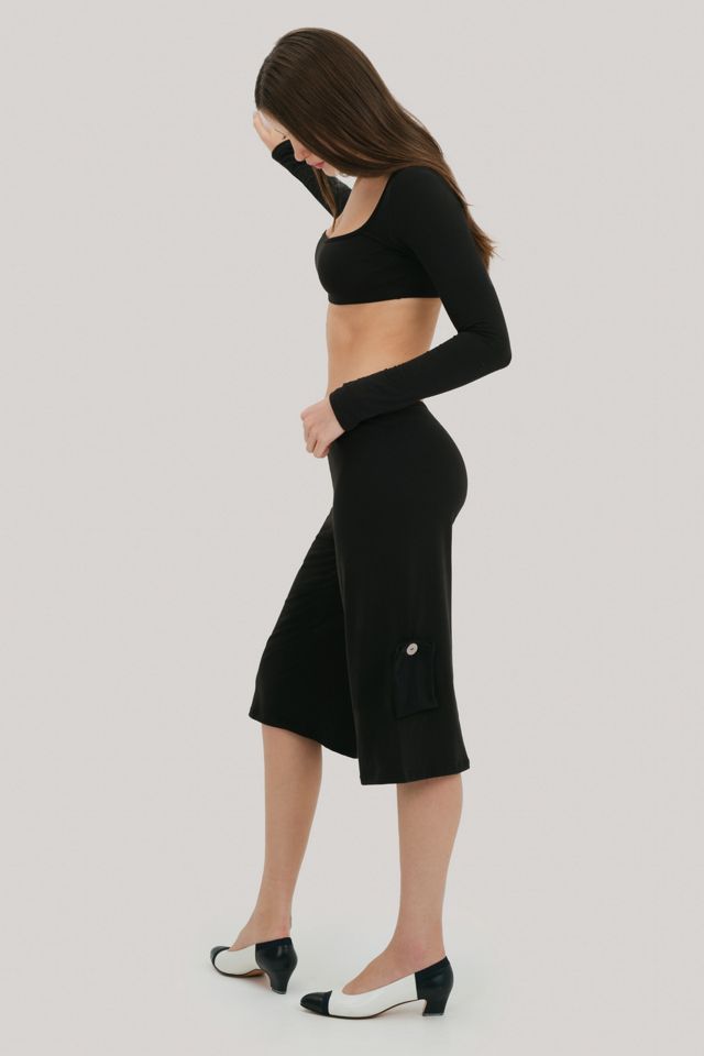 Mpaz Studio Simone Detachable Pocket Capri Pants #2