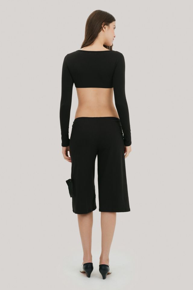 Mpaz Studio Simone Detachable Pocket Capri Pants #3