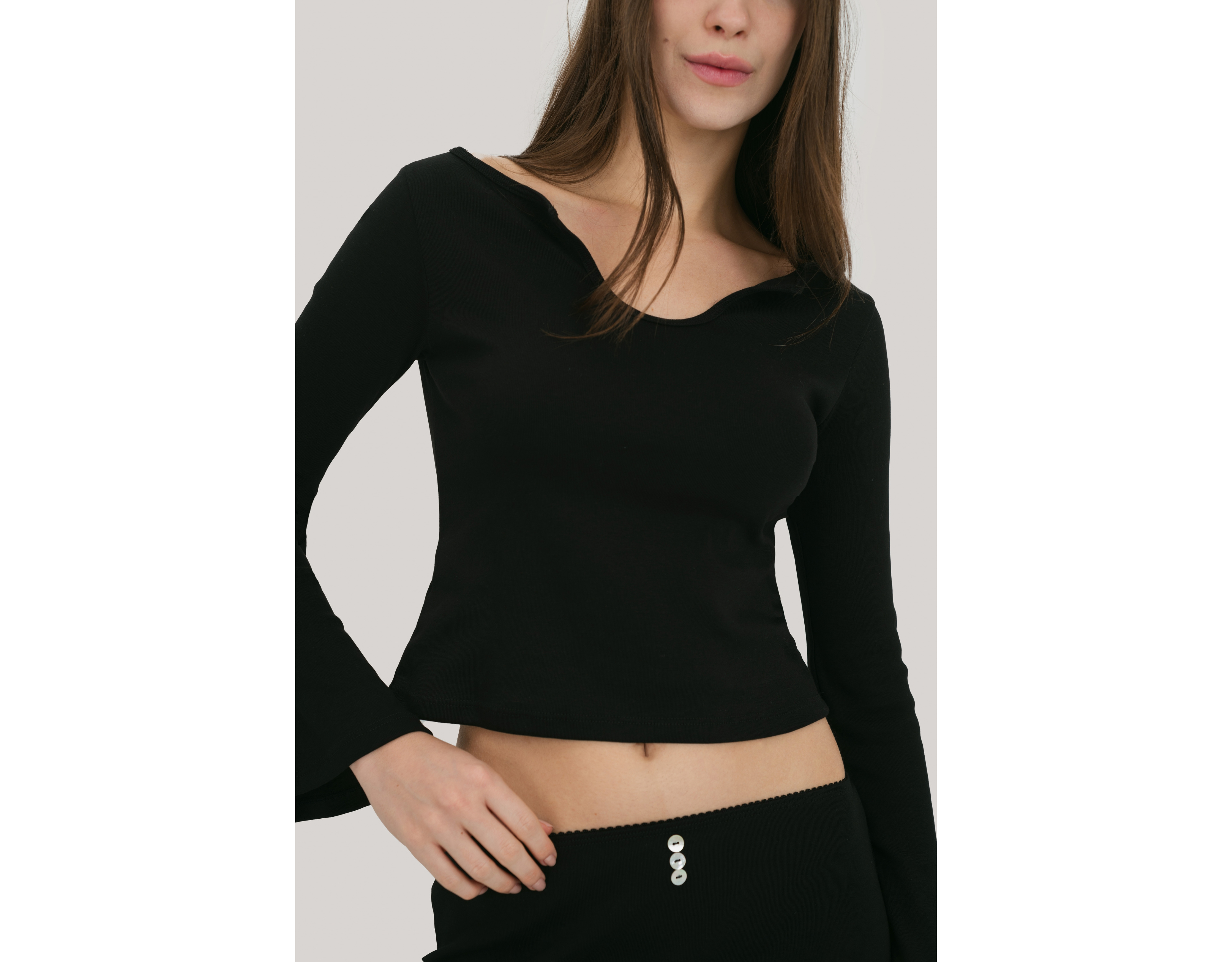 Mpaz Studio Selma Long Sleeve Top