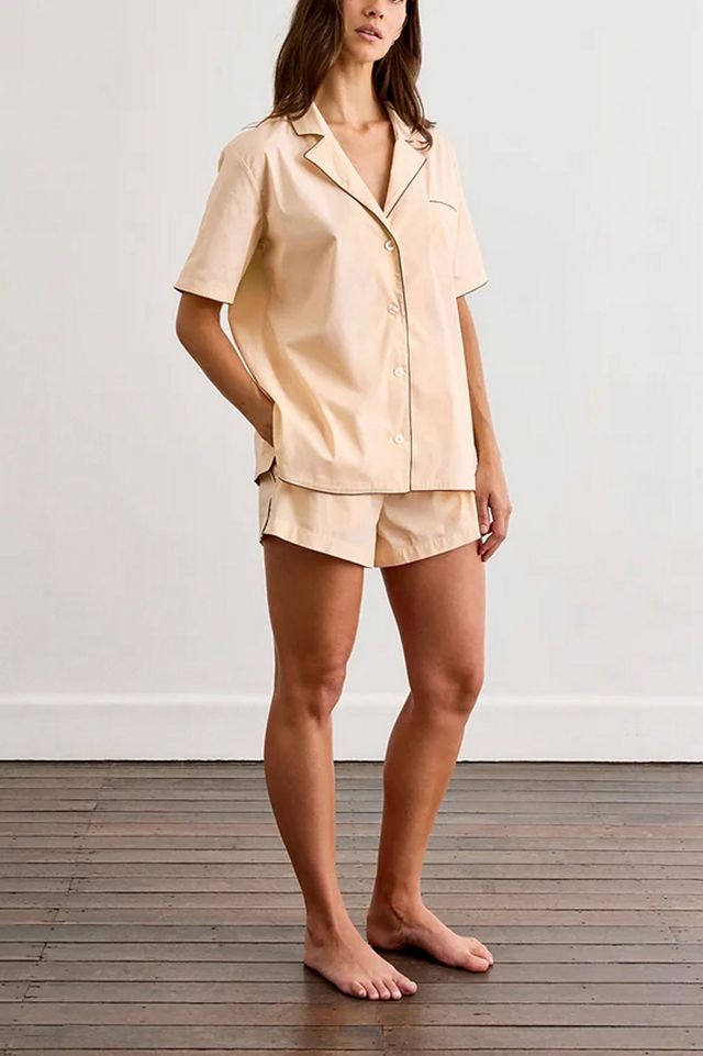 Bed Threads Piped Pajama Shorts #1