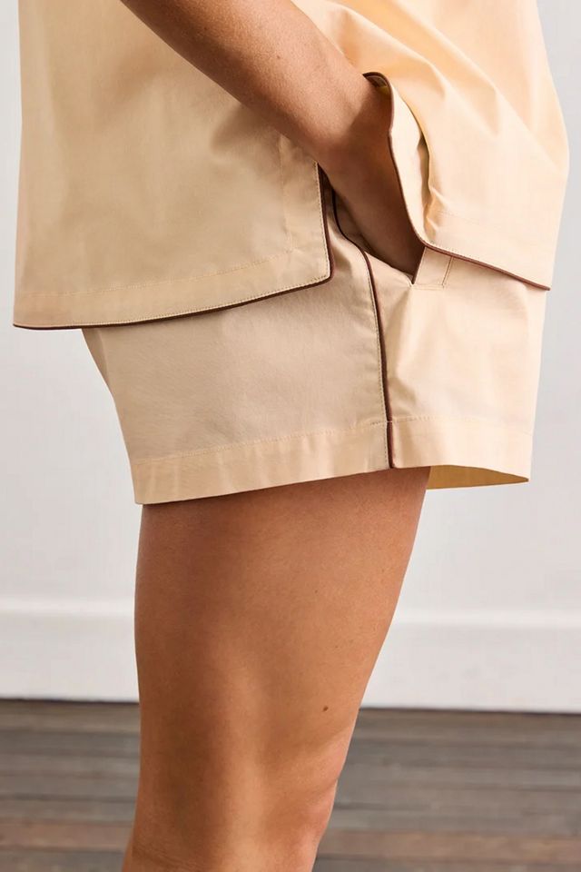 Bed Threads Piped Pajama Shorts #3