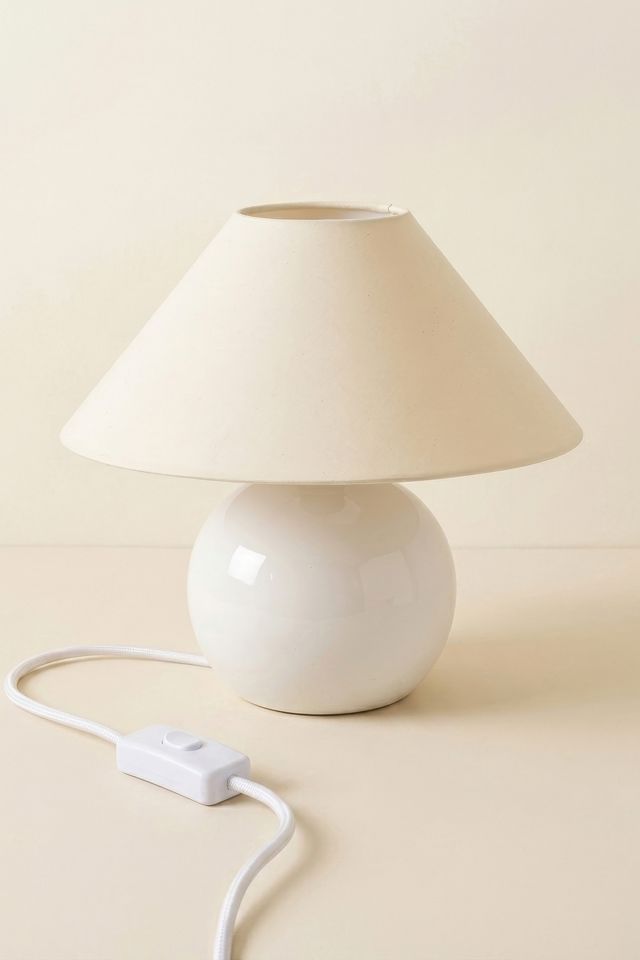 Brightech Fiona LED Ceramic Globe Table Lamp #2