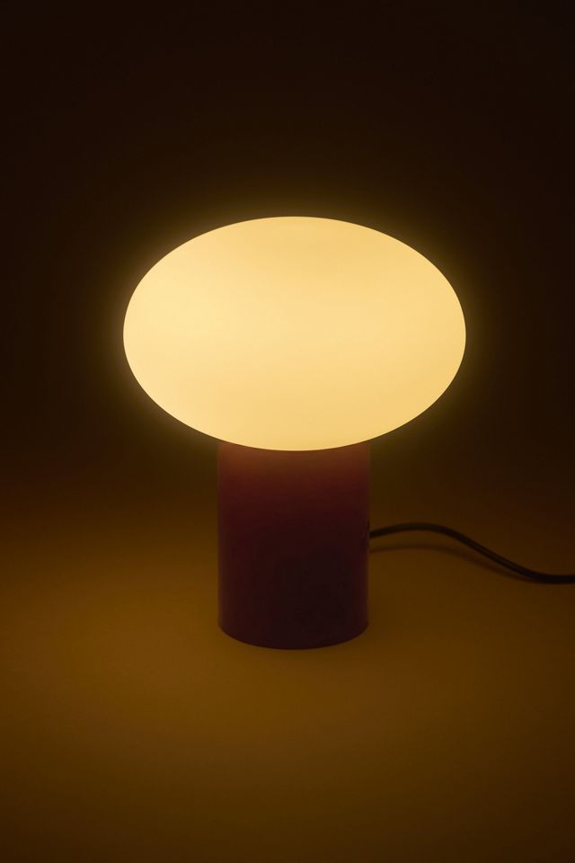 Brightech Ivy LED Frosted Glass Shade Table Lamp #1