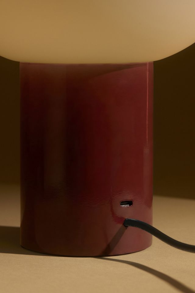 Brightech Ivy LED Frosted Glass Shade Table Lamp #2